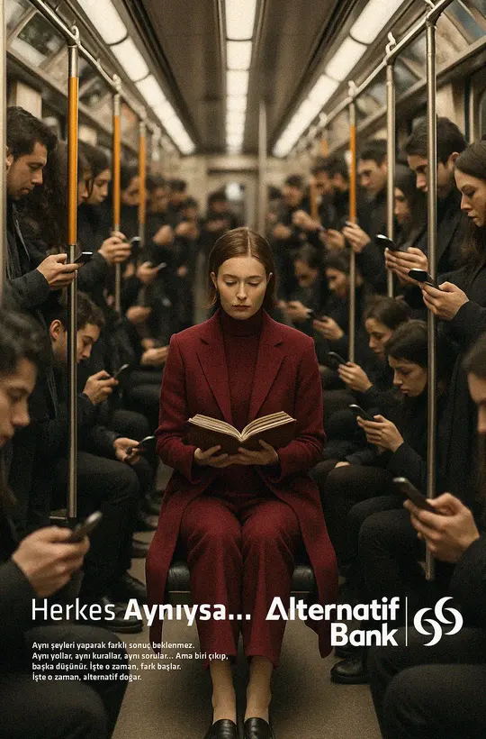 Alternatif Bank campaign artwork 1