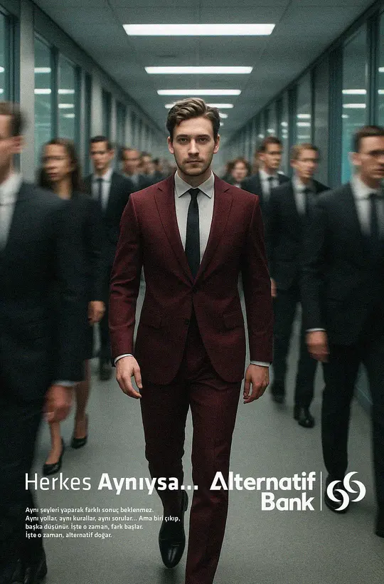 Alternatif Bank campaign artwork 2