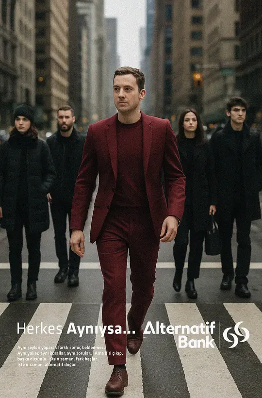 Alternatif Bank campaign artwork 6
