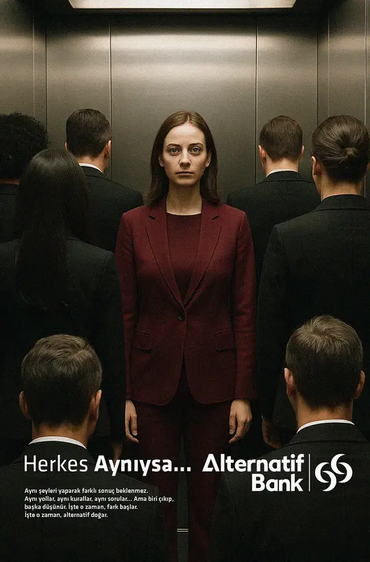 Alternatif Bank campaign artwork 7