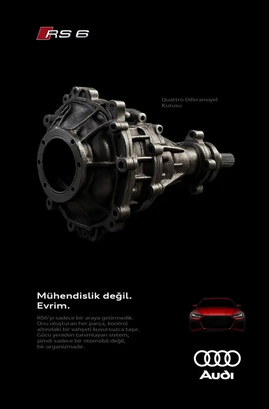 Audi RS6 campaign artwork 5