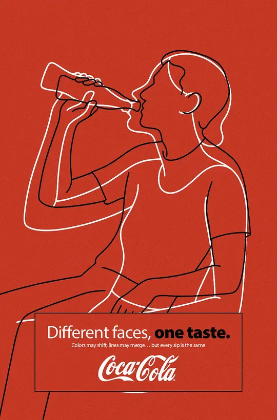 Coca Cola campaign artwork 2