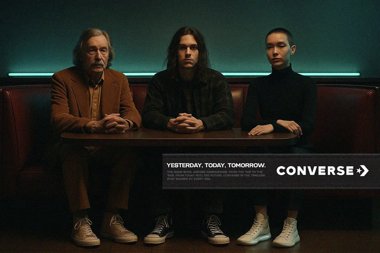 Converse campaign scene variation