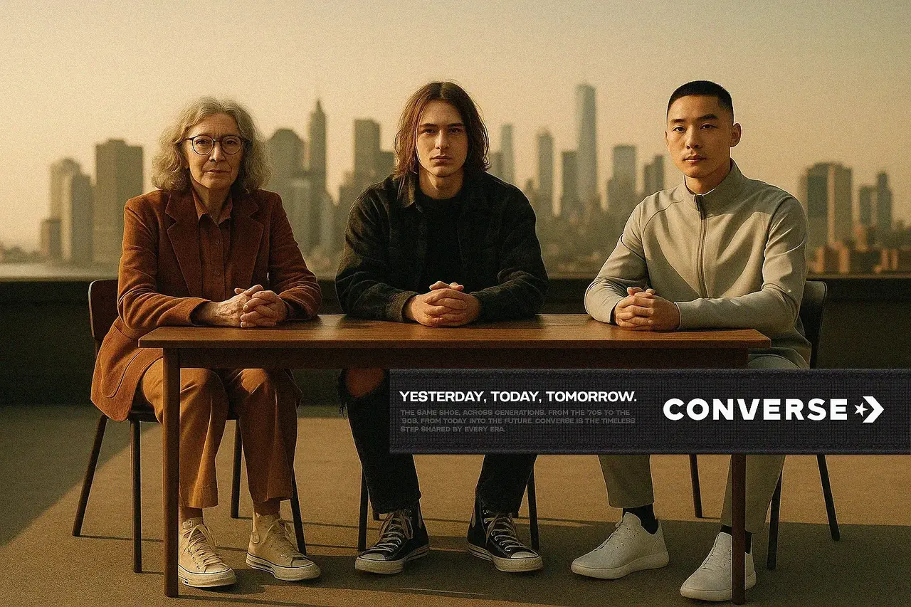 Converse campaign scene variation
