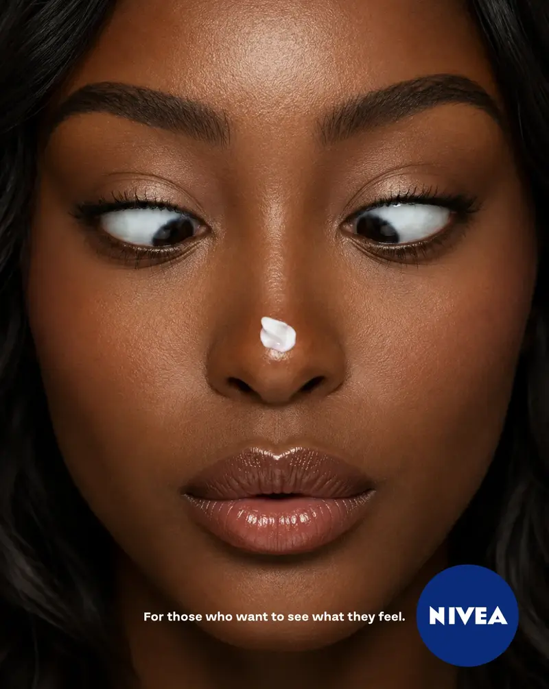 NIVEA campaign portrait variation