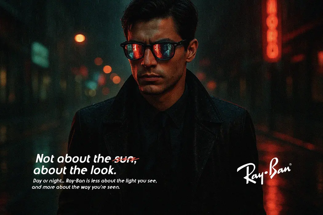 Ray Ban campaign artwork 6