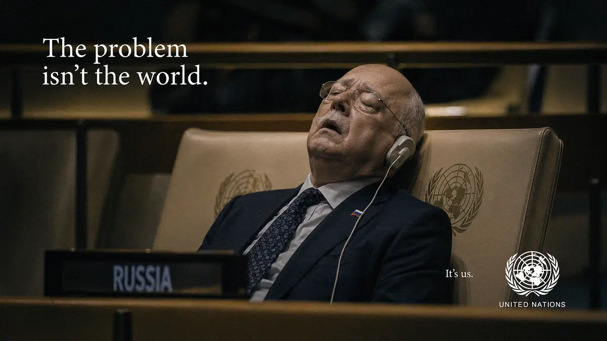 UNITED NATIONS campaign artwork 1